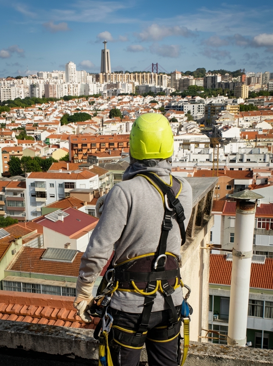 Trabalhos em altura em Portugal
